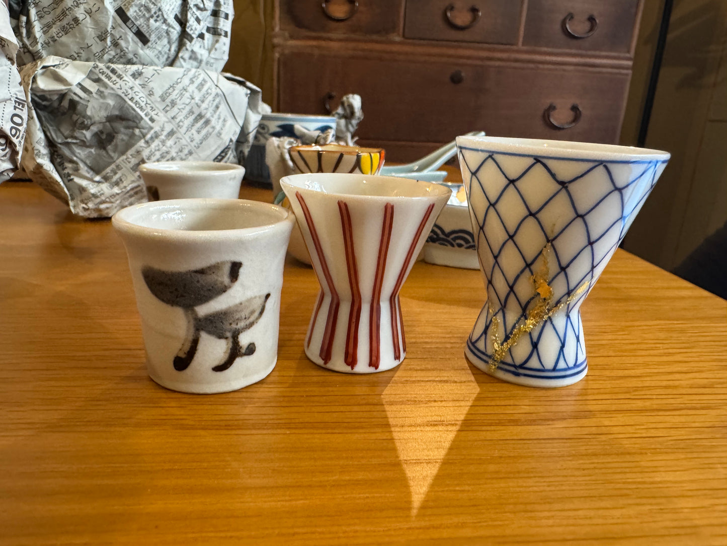 清水焼・金継ぎ風アート体験