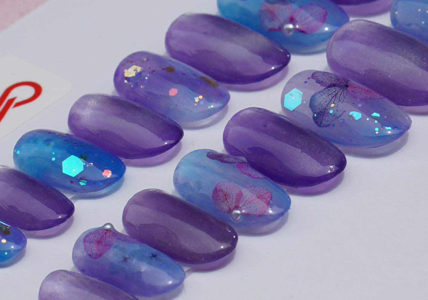 彩雫 深紫陽 Oval