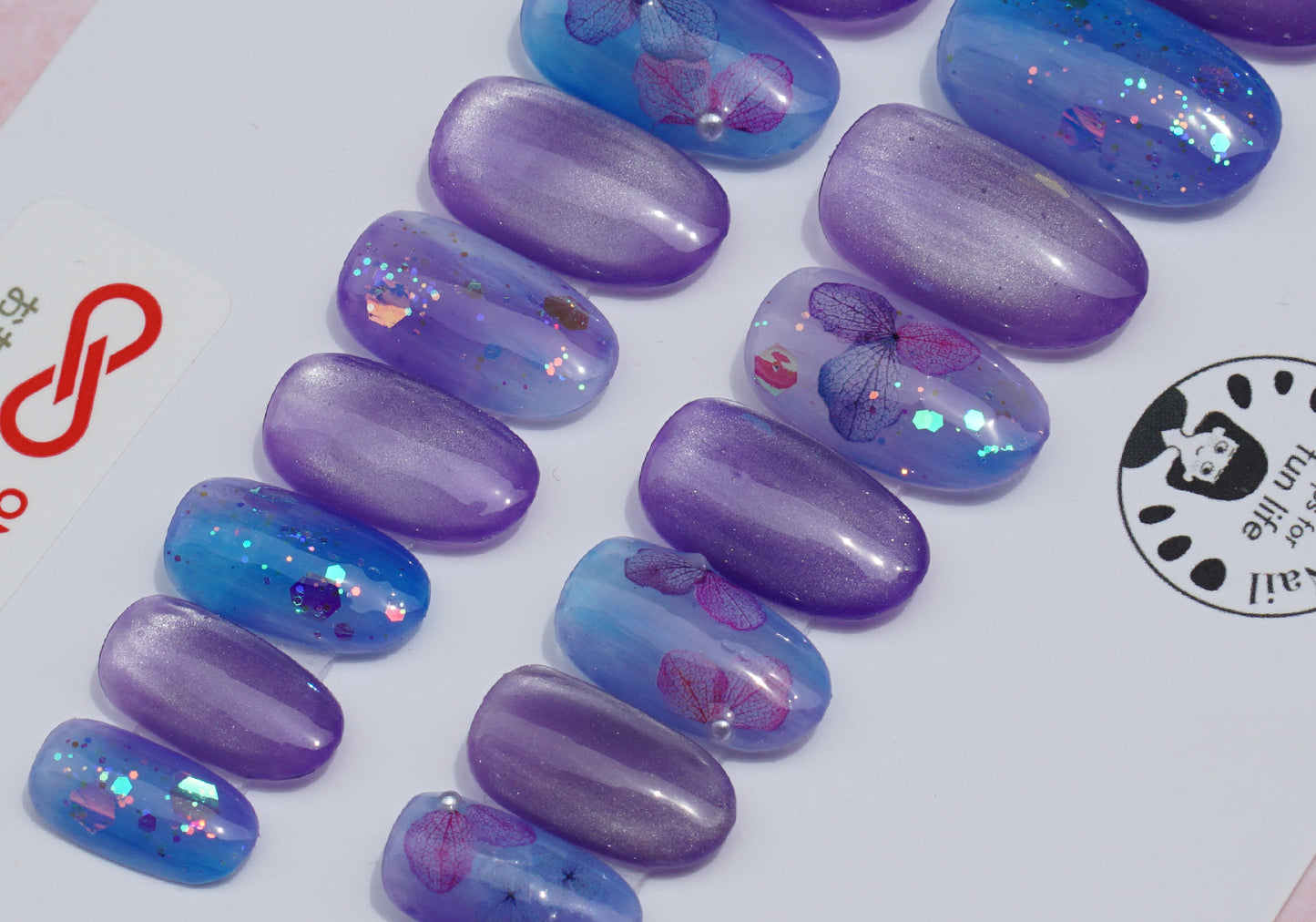 彩雫 深紫陽 Oval